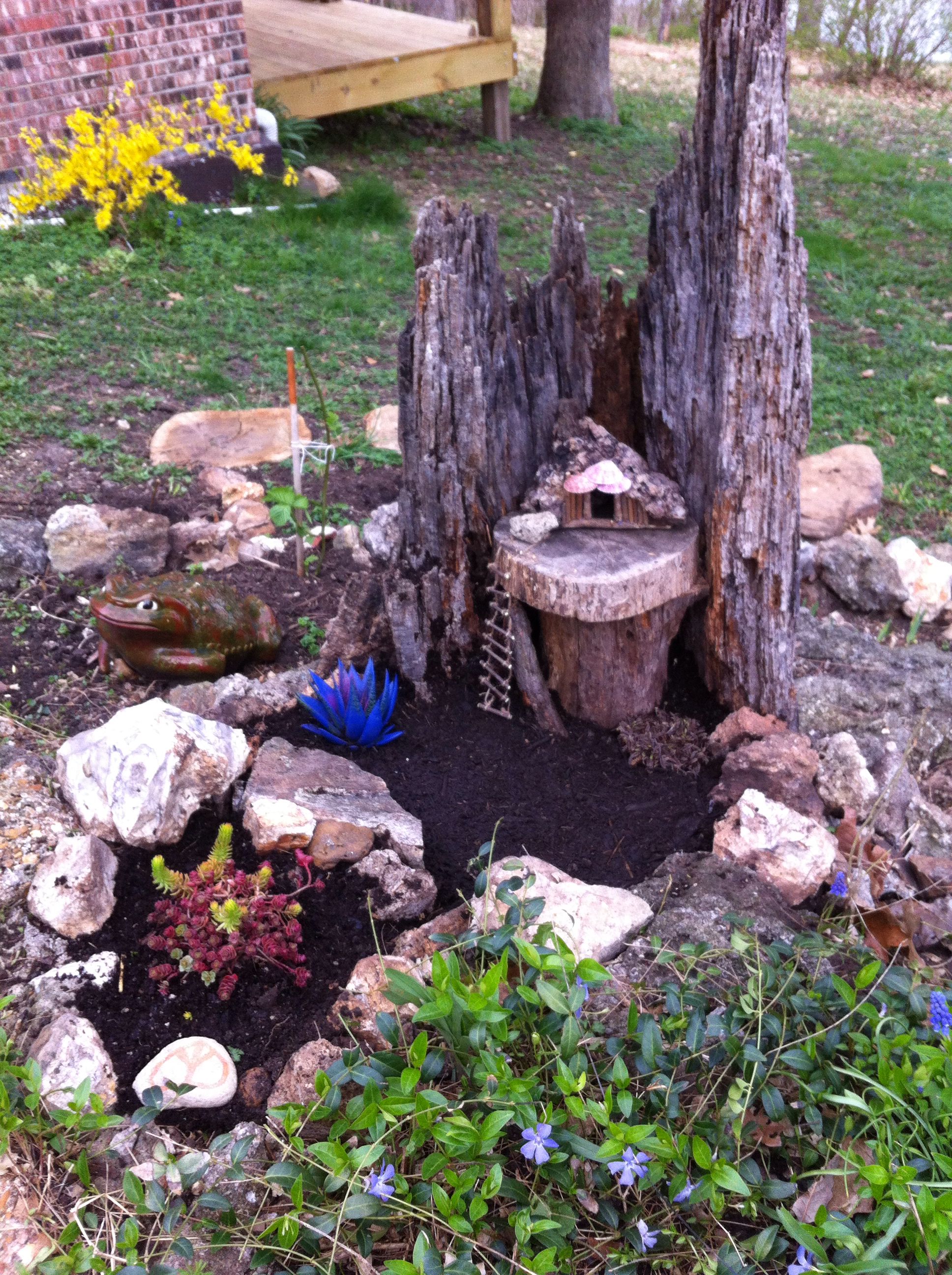 Jessica Front Stair Dwelling Fairy Garden Doors Fairy Tree Houses