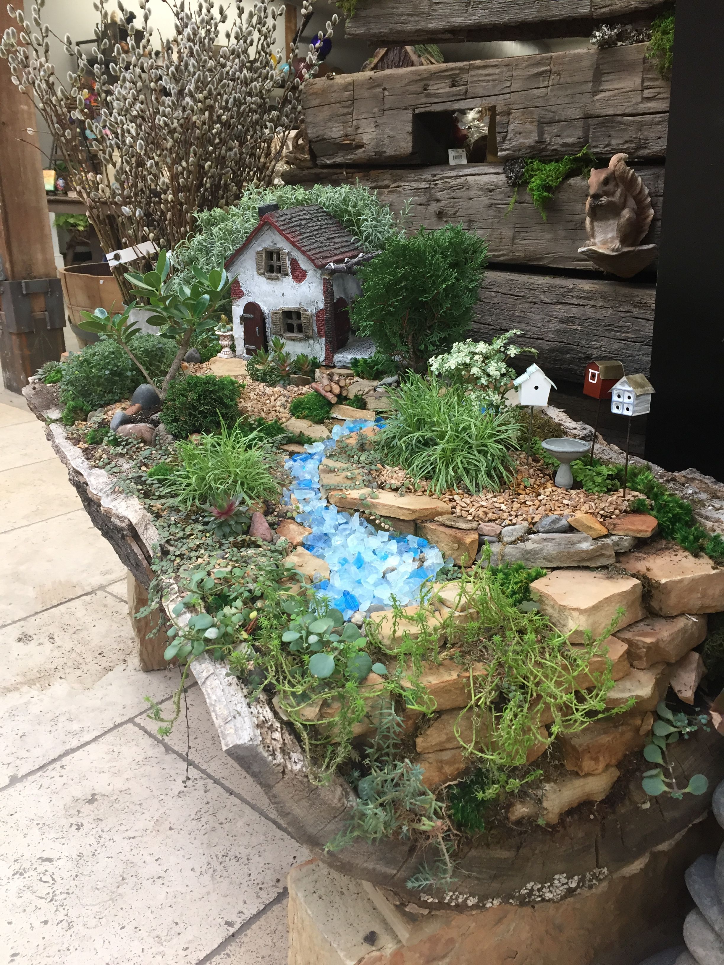 Magical Fairy Garden Balcony Decoration