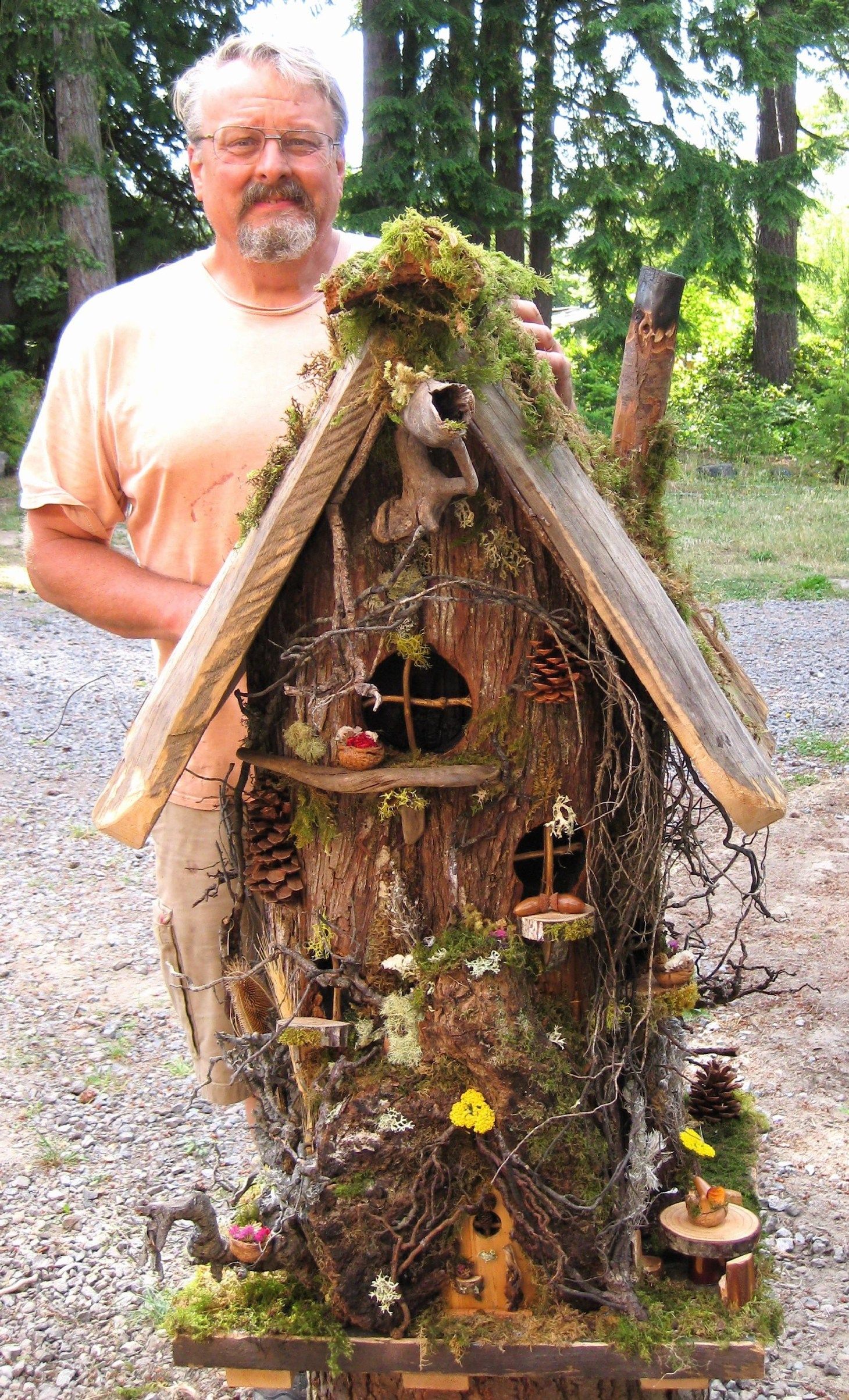 Magical Fairy Garden Balcony Decoration