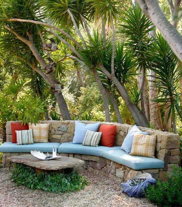 Best River Rock And Stone Garden Decorating Ideas