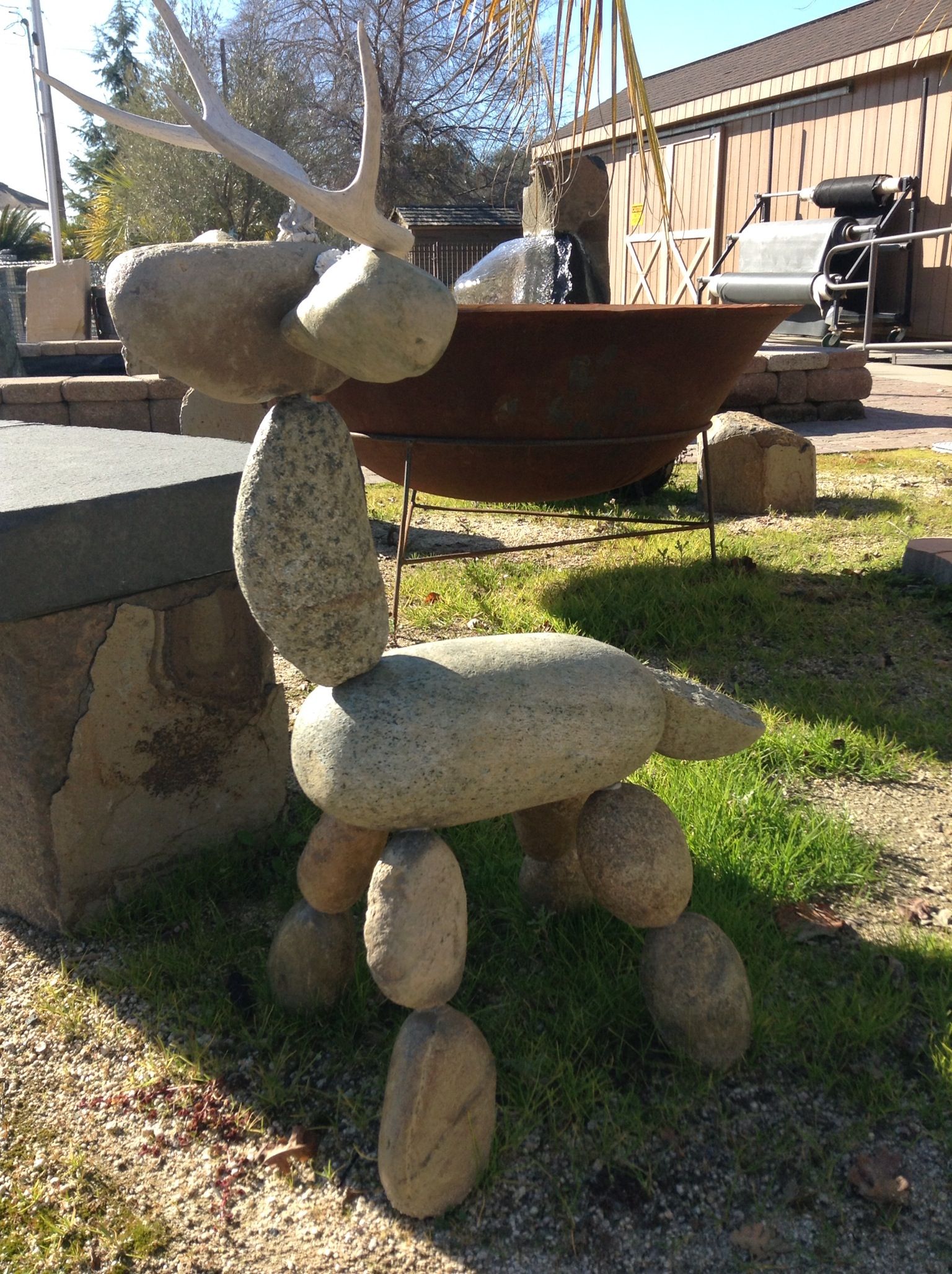 Sculpture Garden Rock Art