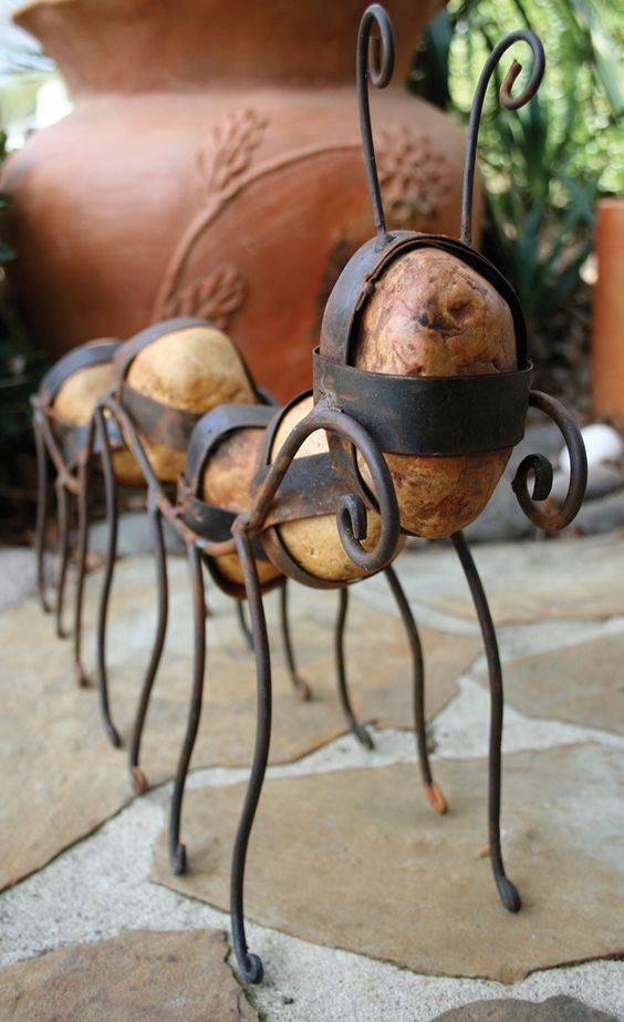 Sculpture Garden Rock Art