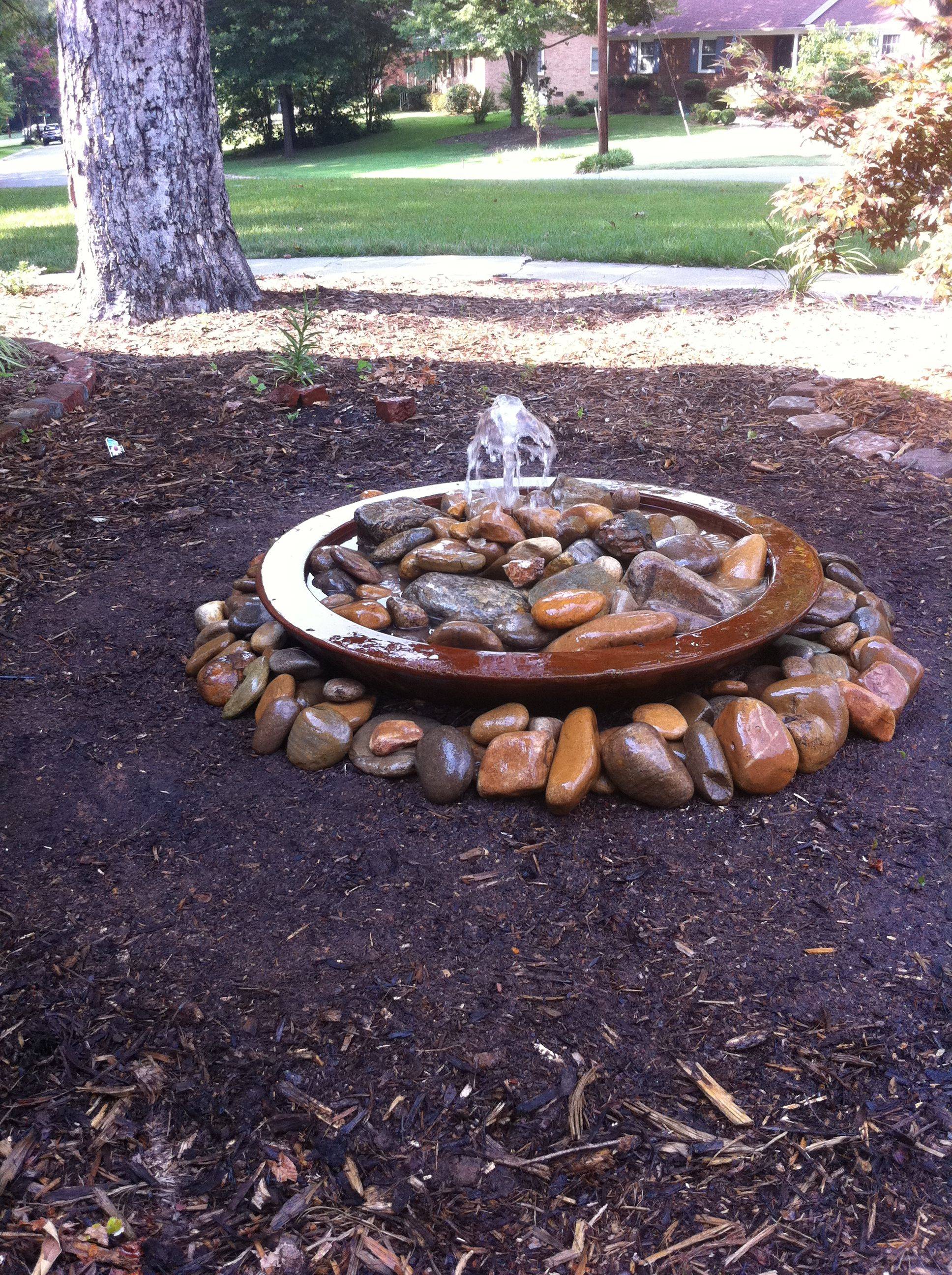 Most Clever Rock Fountain Ideas