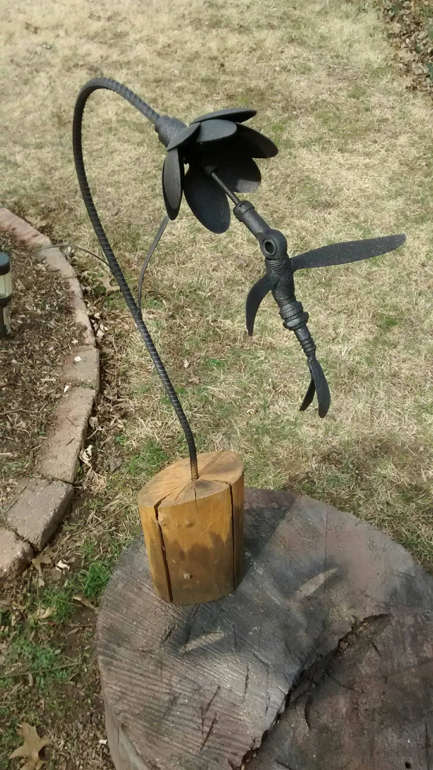 18 Rebar Garden Art Ideas For This Year SharonSable