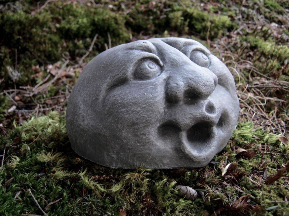 22 Garden Rock Face Sculptures Ideas Worth to Check SharonSable