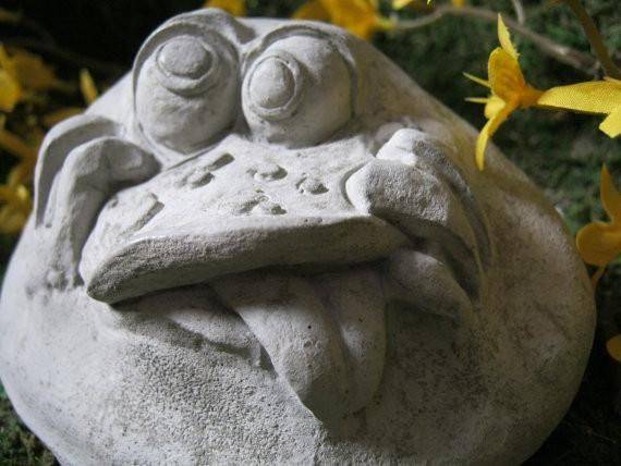 Garden Face Garden Art Garden Decor Garden Stone