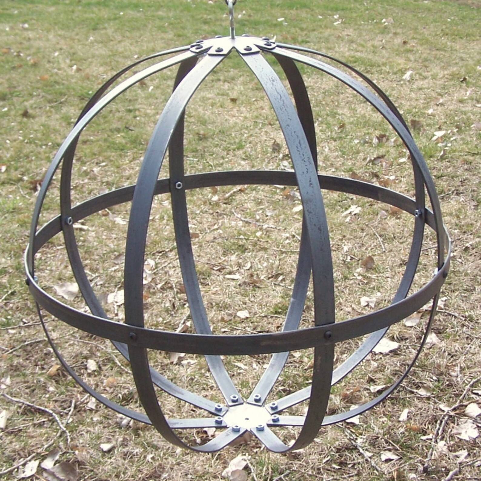 Metal Garden Spheres