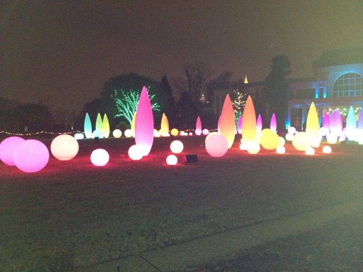 Atlanta Botanical Gardens Holiday Lights