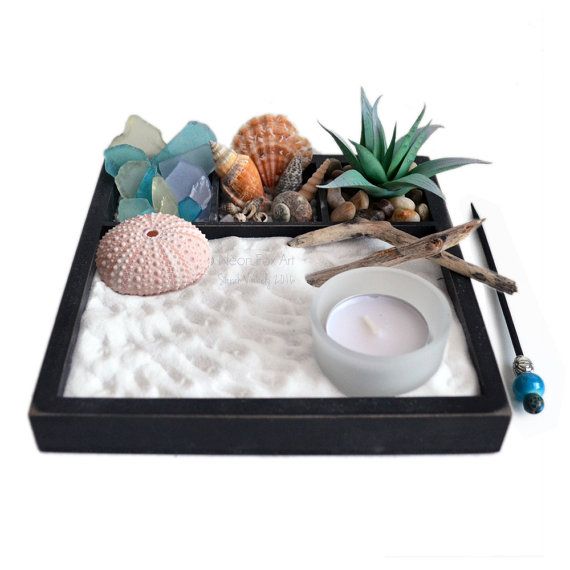 Ocean Sand Garden Desk Accessory