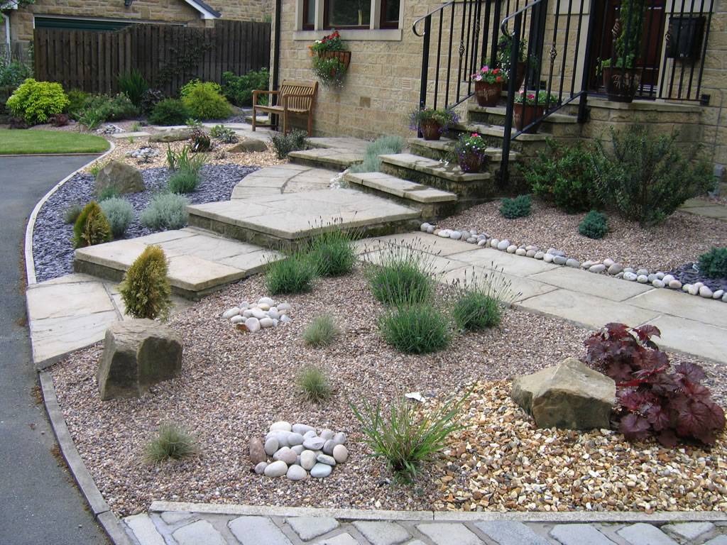 Backyard Gravel Garden Design Ideas