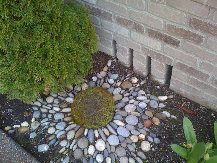 Garden Pathway Pebble Mosaic Ideas