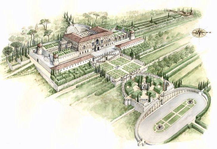 General Plan Garden Illustration