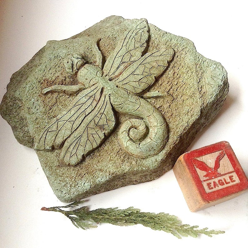 Dragonfly Stepping Stone Delphi Artist Gallery