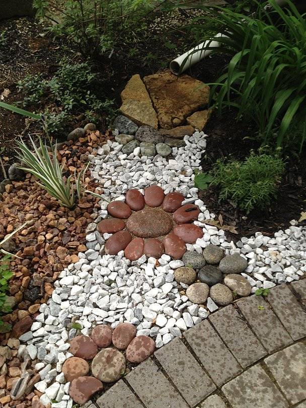 Best River Rock And Stone Garden Decorating Ideas