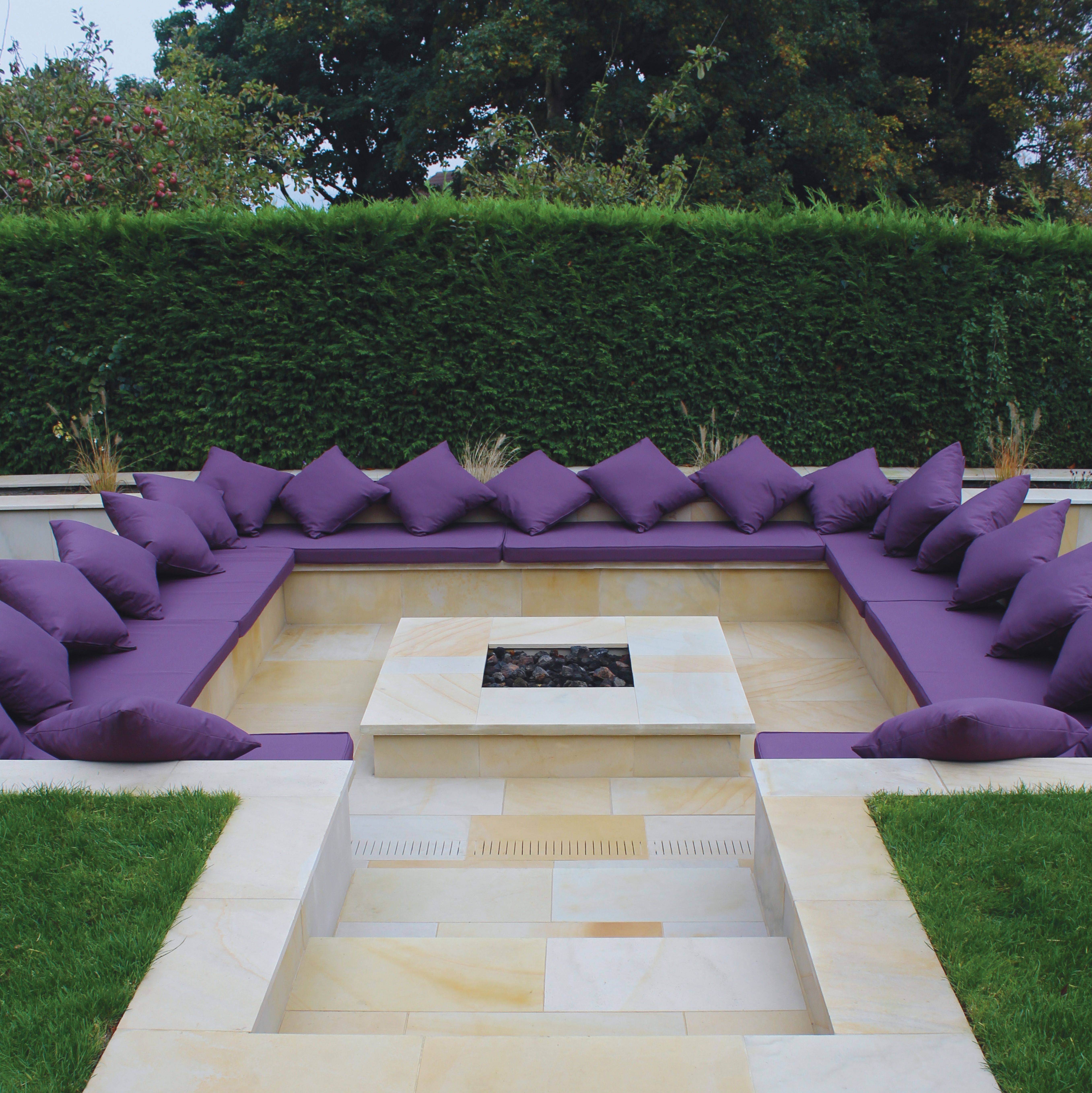 New Garden Design Decking Seating Area
