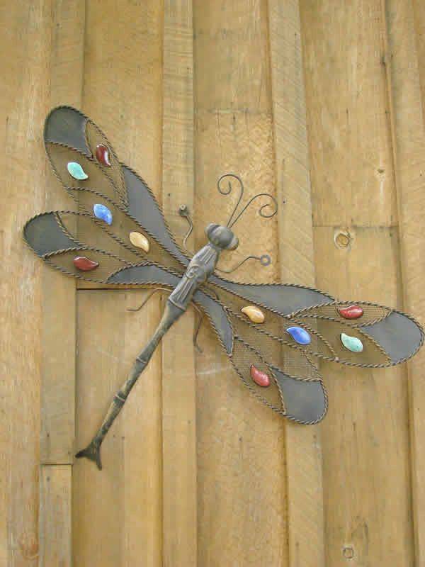 Dragonfly Garden Art