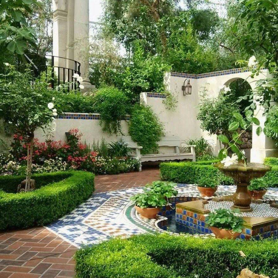 Fascinating Exquisite Italian Garden Design