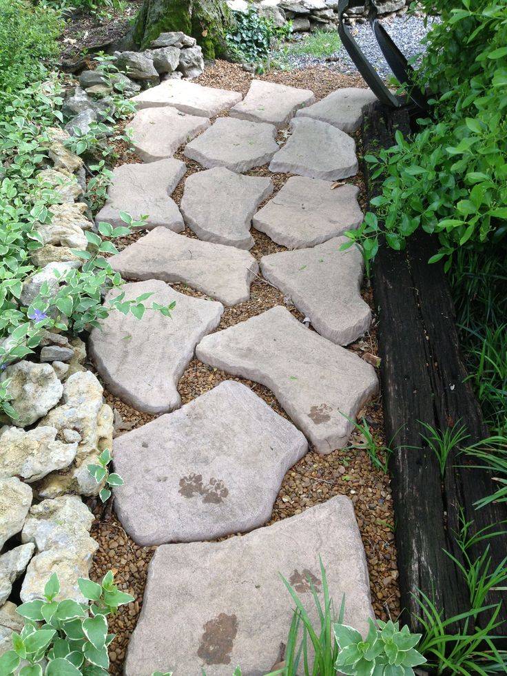 Best Simple Rock Walkway Ideas