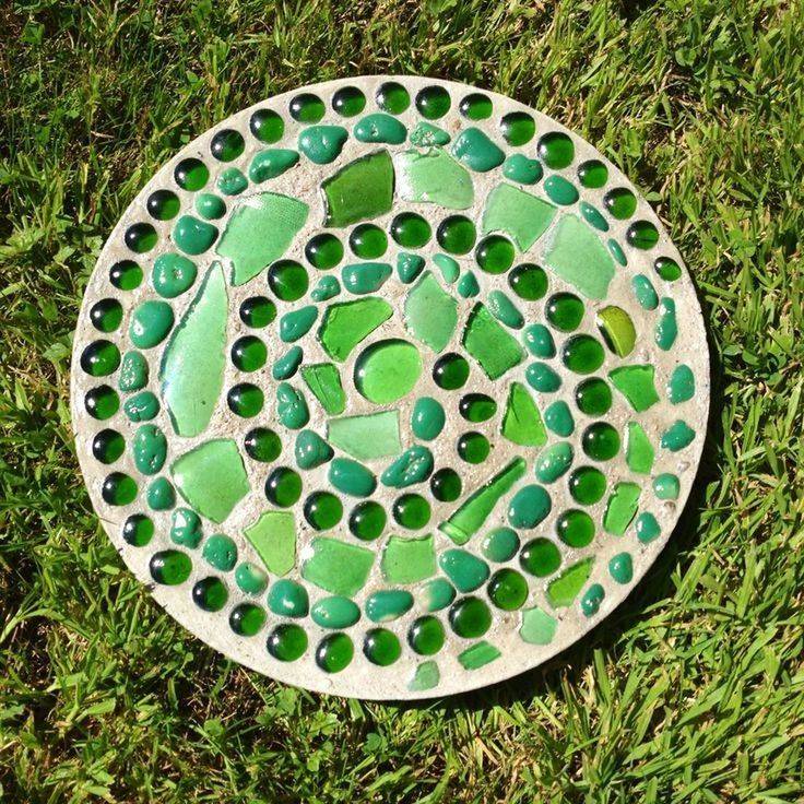 Mermaid Stepping Stone Mosaic Stepping Stone Custom Yard