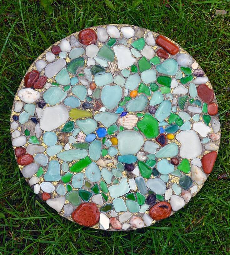Mosaic Stepping Stones Christine Kenneally Mosaic Artist