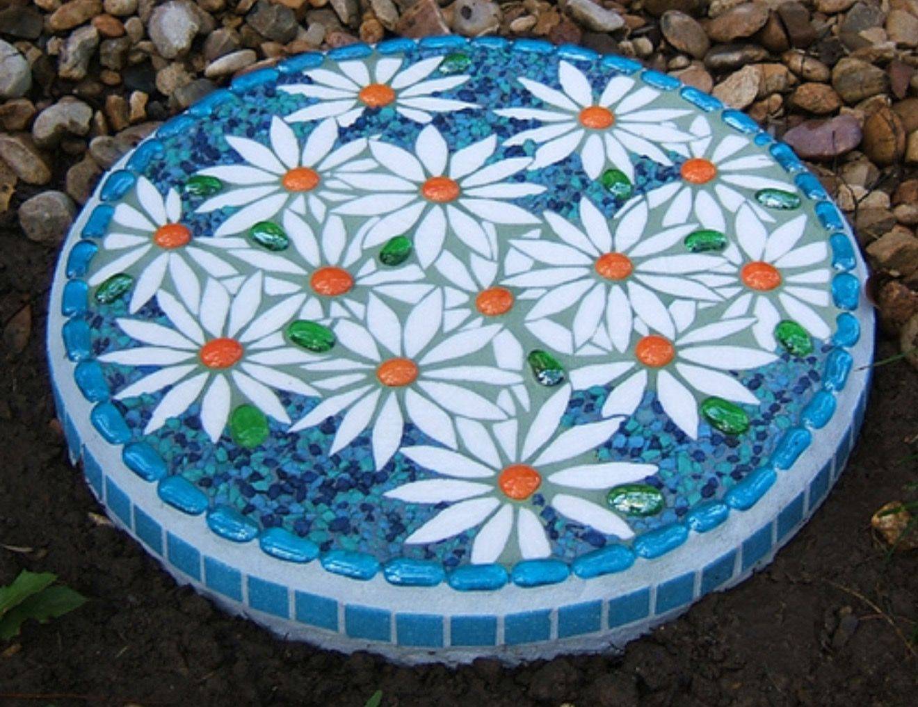 Mosaic Garden Path Ideas