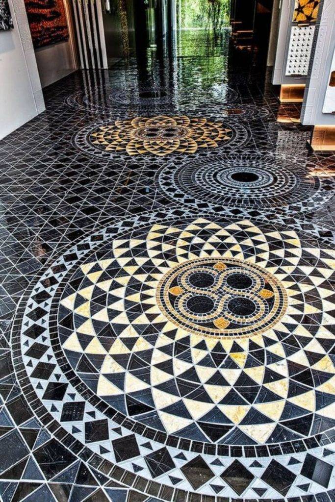 Adorable Mosaic Floor Ideas