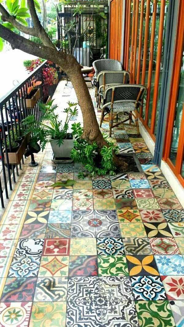 Wonderfull Diy Garden Mosaics Projects Mosaic Flooring