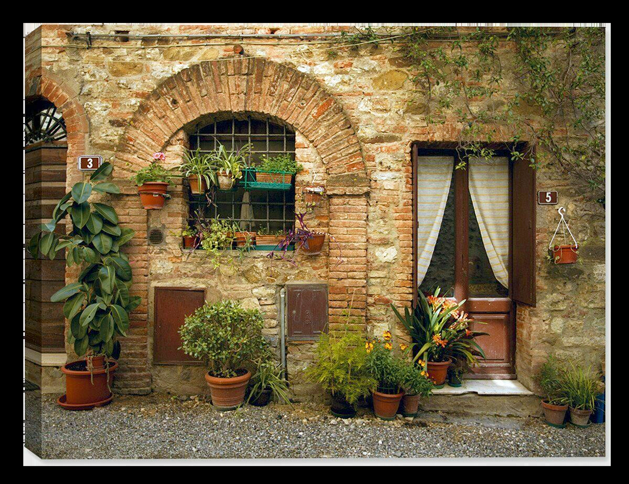 Italian Garden Garden Painting