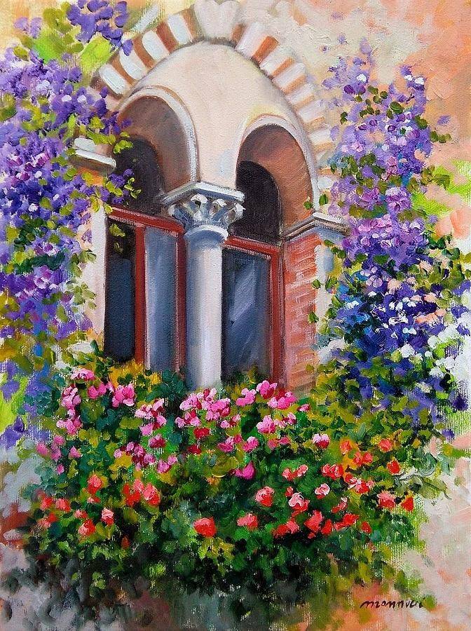 23 Italian Flower Garden Painting Ideas To Consider SharonSable