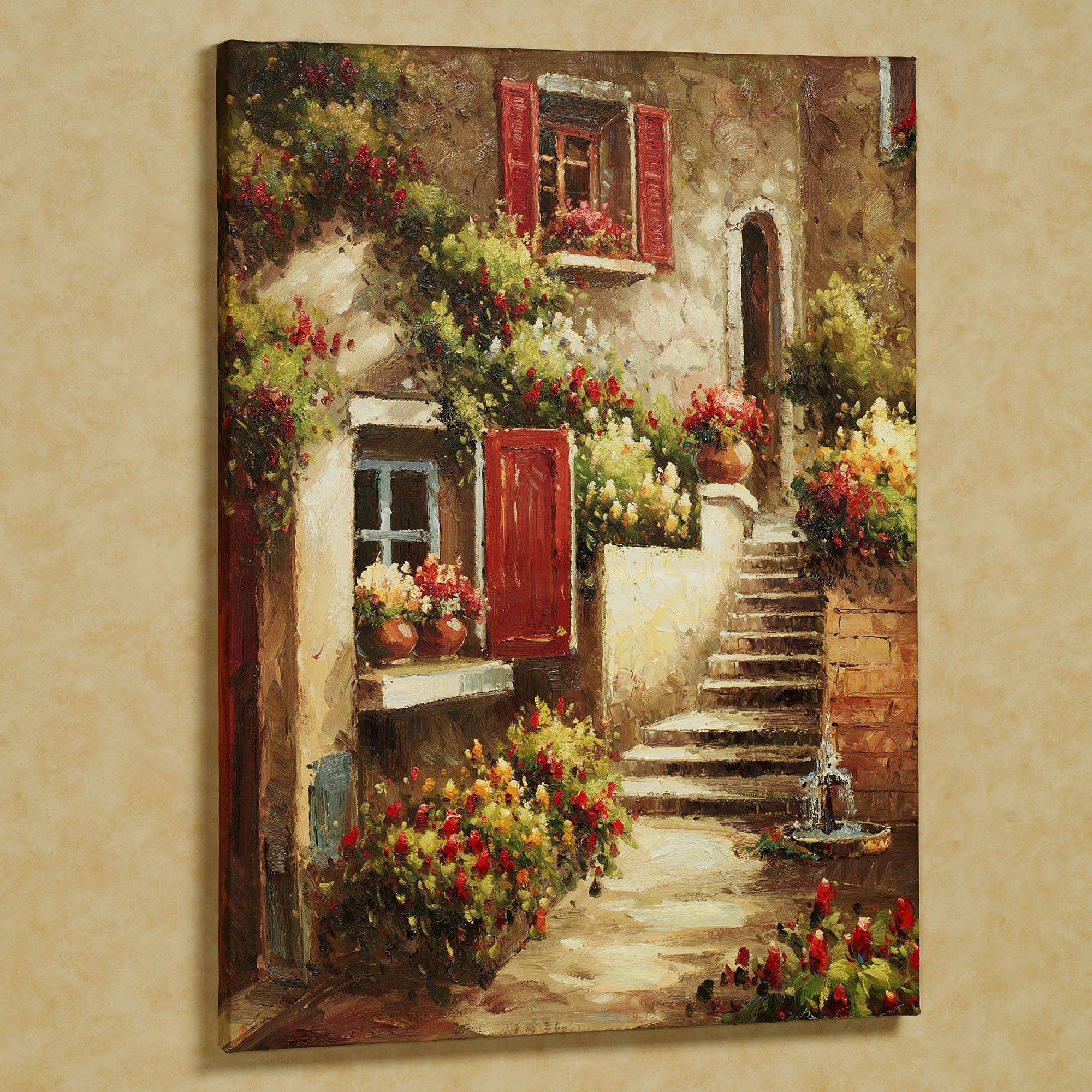 Painting Painting Antique Window Italy