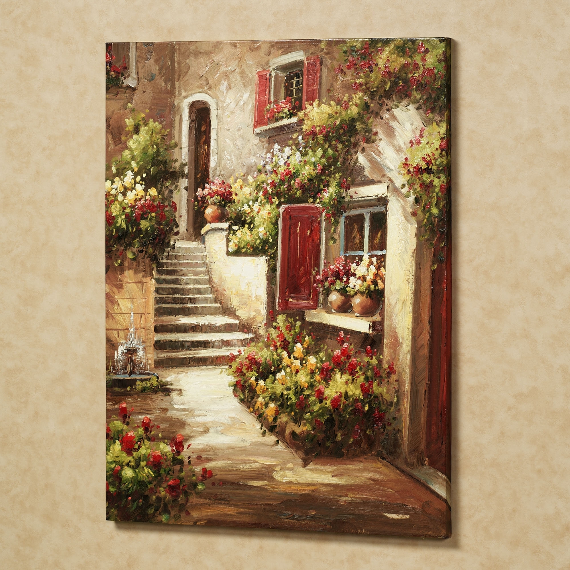 Tuscany Door Final Version Landscape Paintings