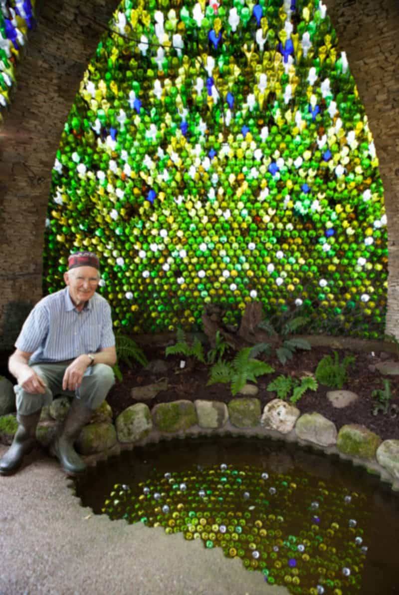 Awesome Diy Wine Bottle Garden Ideas