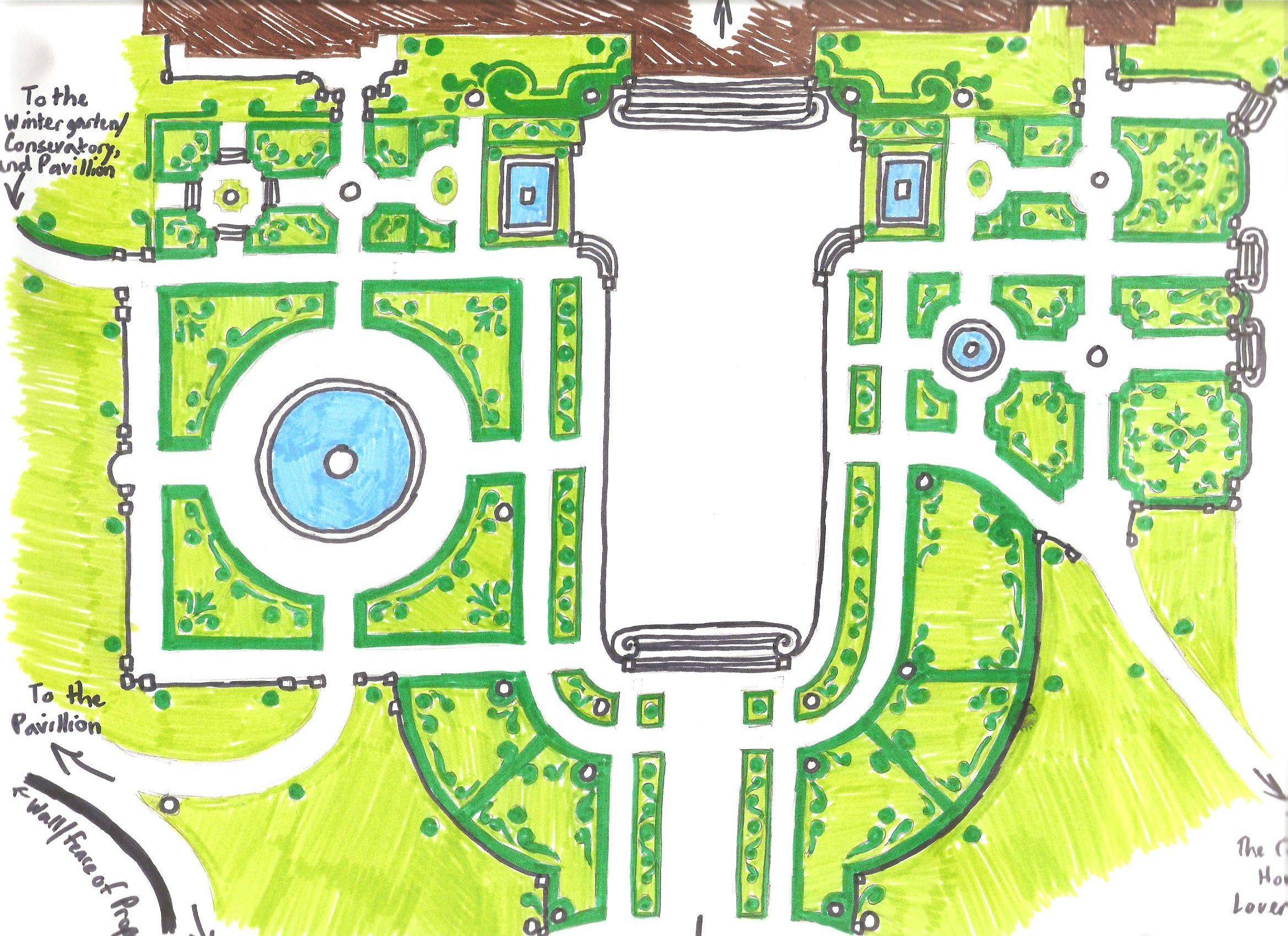 Boboli Gardens Plan Garden Design