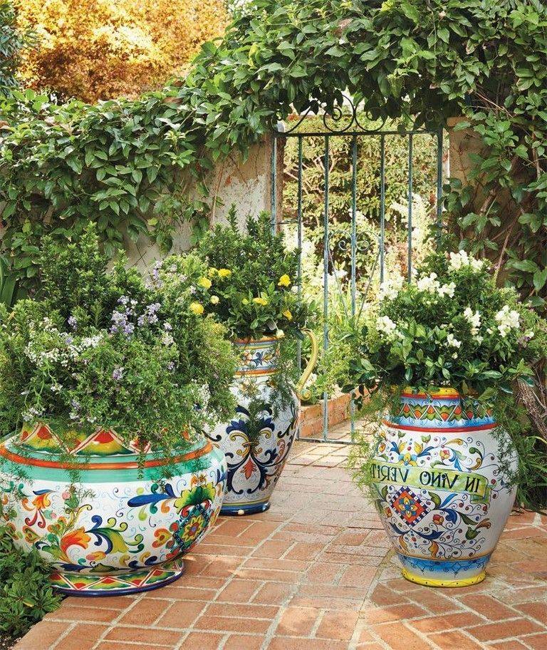 Wonderful Italian Garden Design Decorating Ideas Page