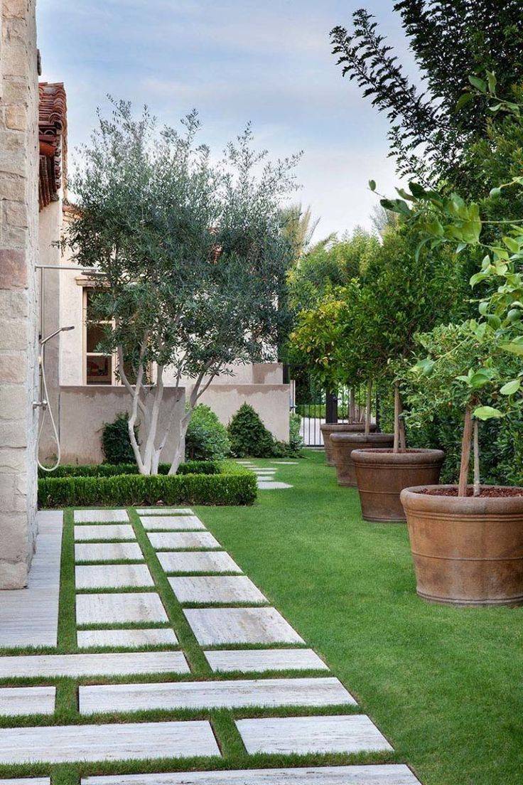 Italian Garden Style Courtyard Gardens Design