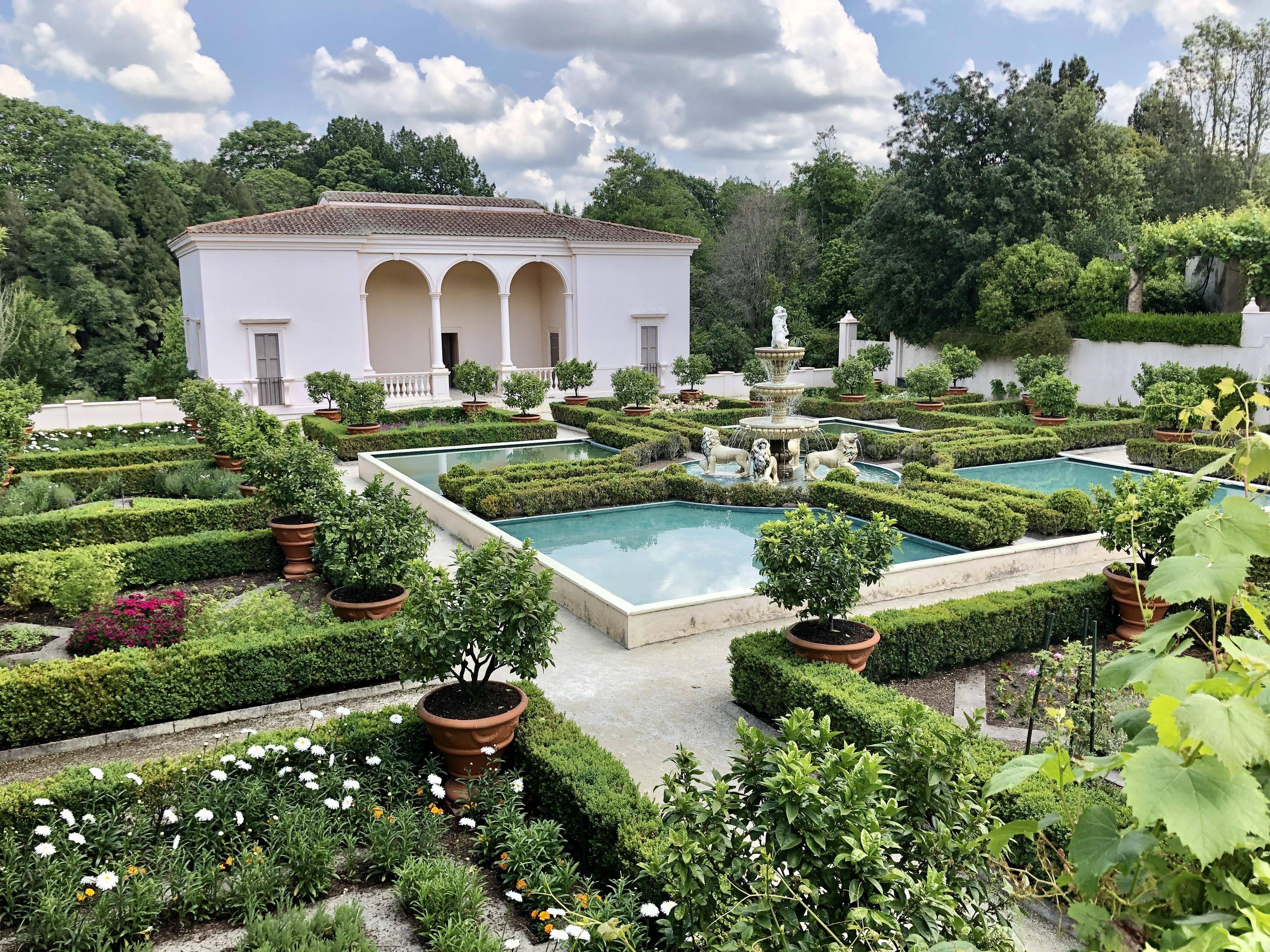 Italian Renaissance Garden Photograph