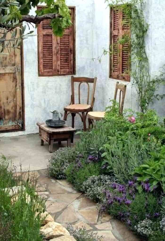 Herbs Sunshine Courtyard Garden