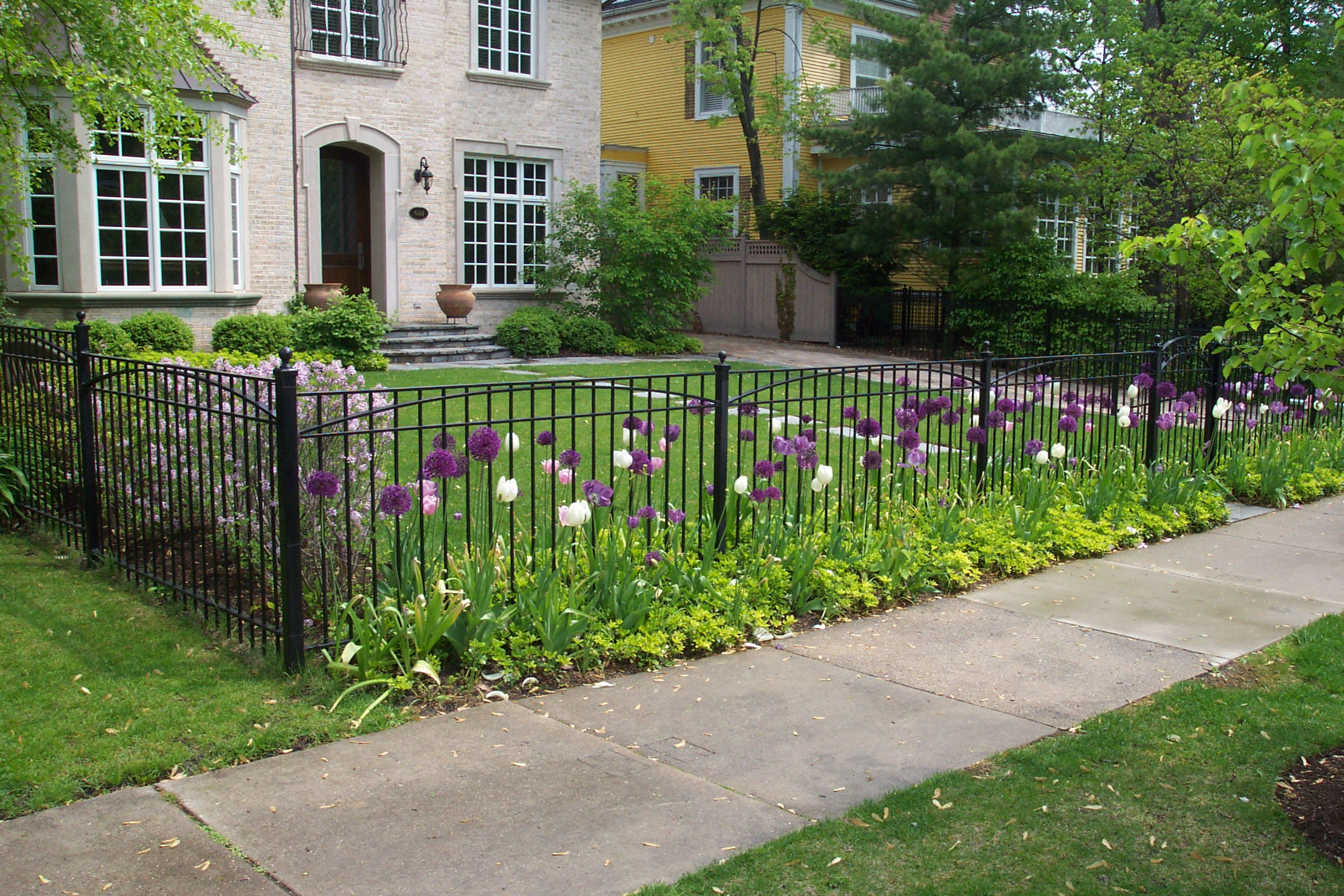 Nice Wrought Iron Fence