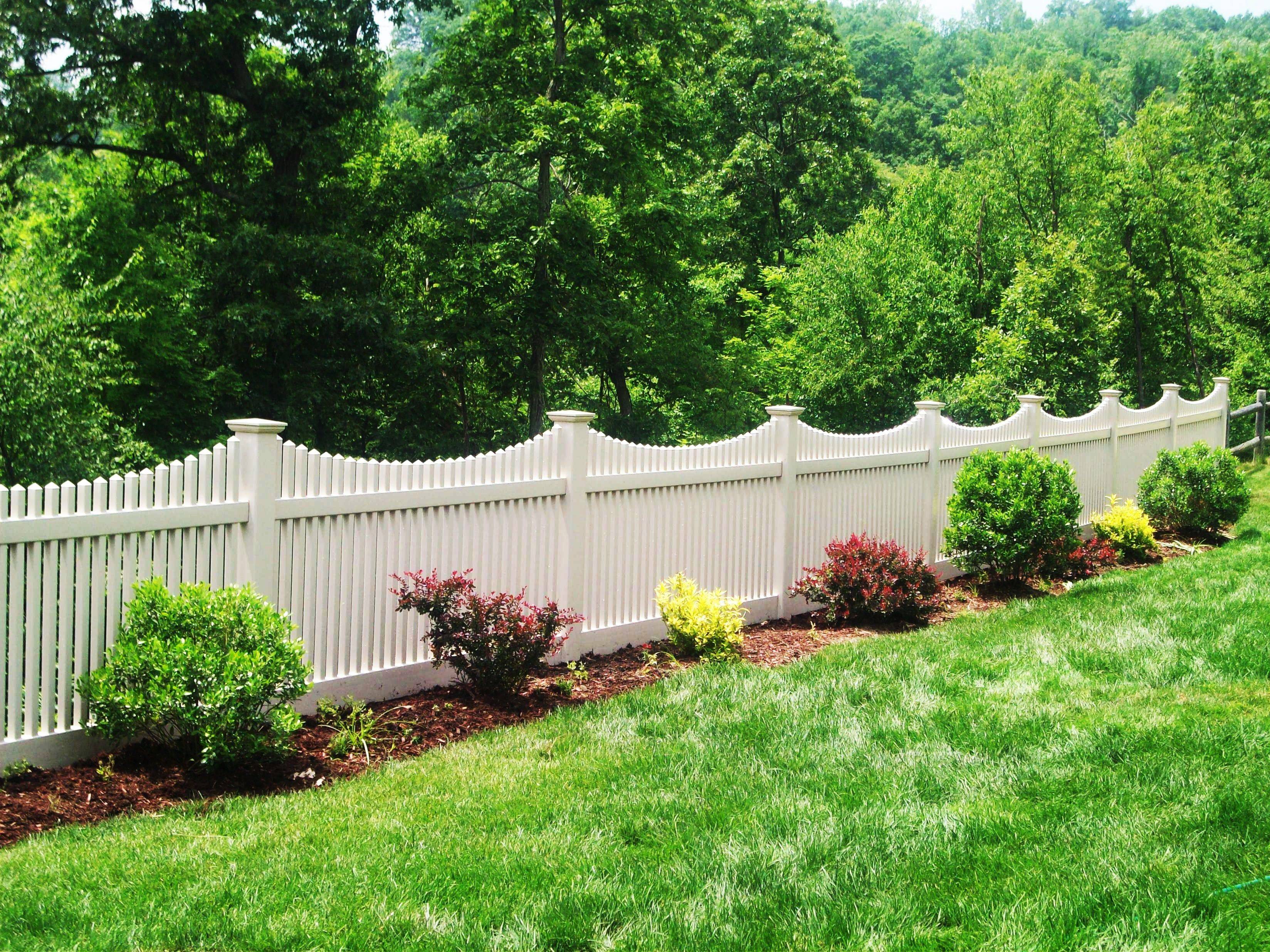 Amazing Low Maintenance Fence Ideas Illusions Vinyl Fence