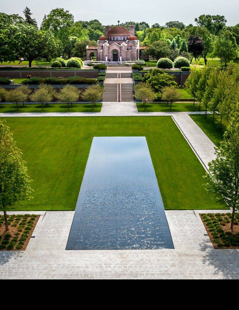A Medieval Setting Garden Architecture