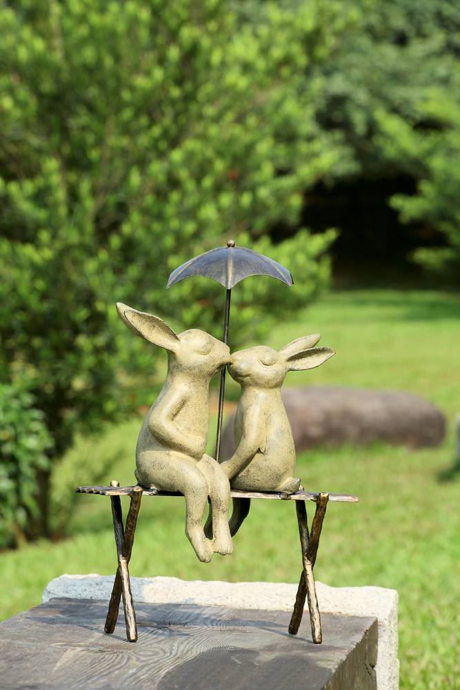 Entertaining Animal Statue Outdoor Spring Decorations Style Motivation