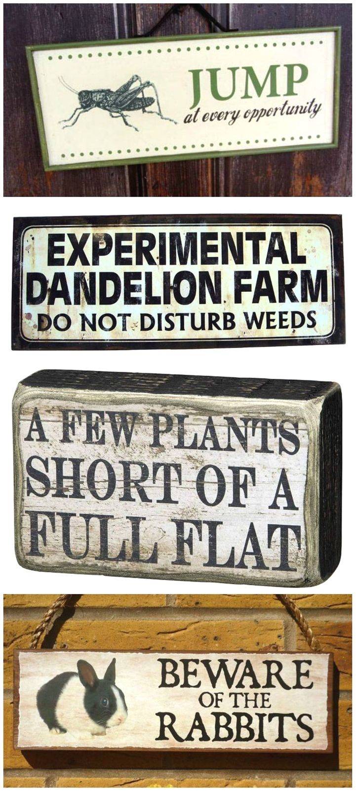 Sweet Funny Garden Sign Ideas Empress