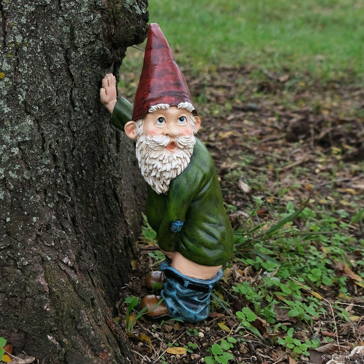 Vintage Gnome Funny Garden Gnomes