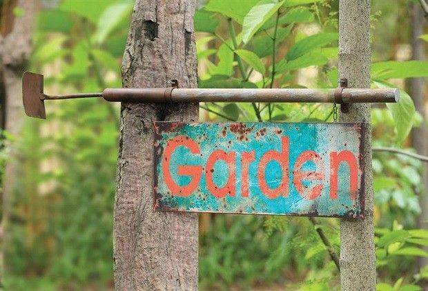 Reclaimed Wood Address Post