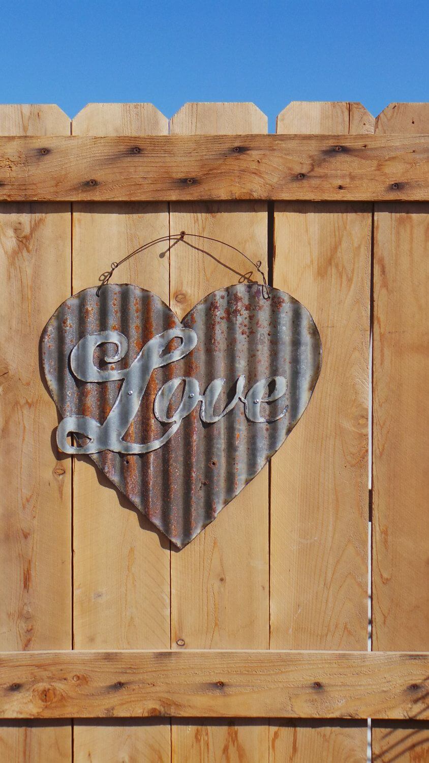 Custom Metal Garden Stakes Garden