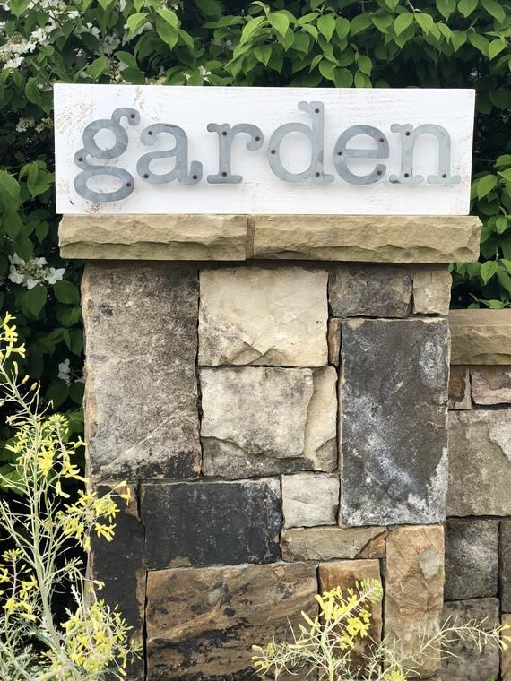 Sign Garden Sign