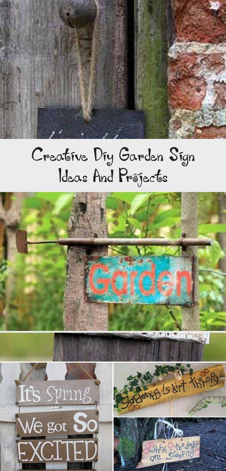 Creative Diy Garden Sign Ideas