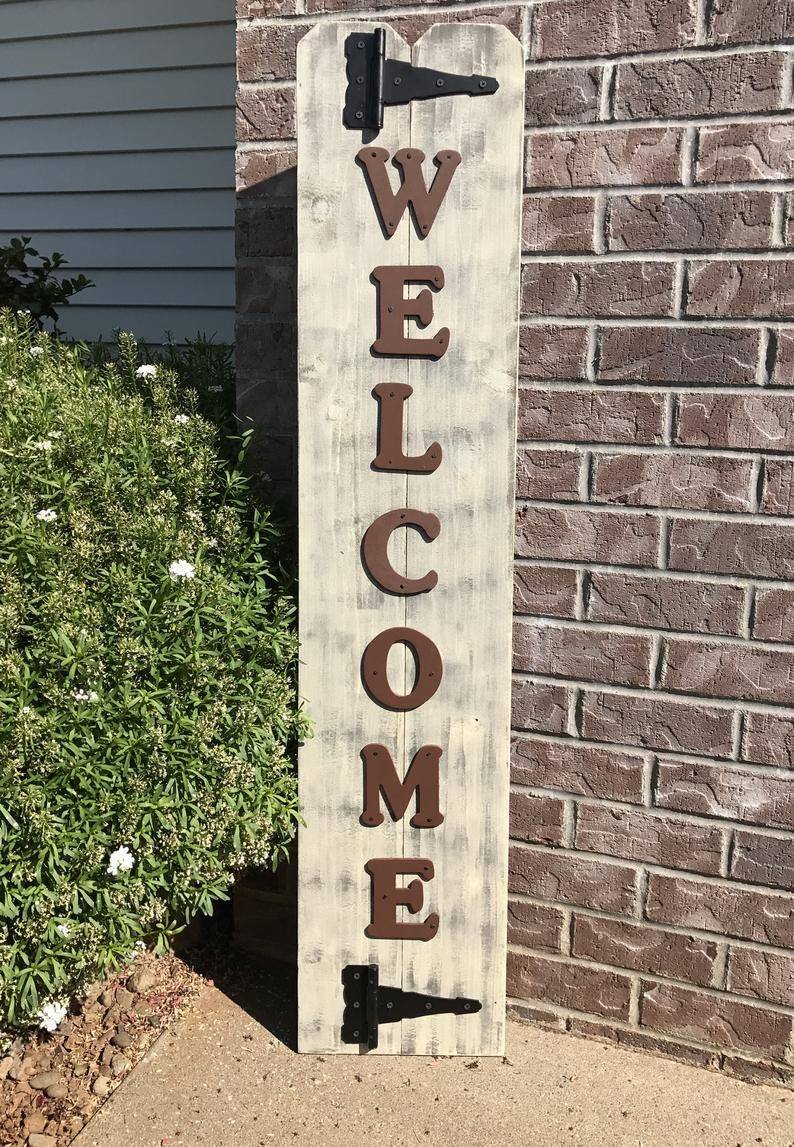 Shabby Chic Garden Sign