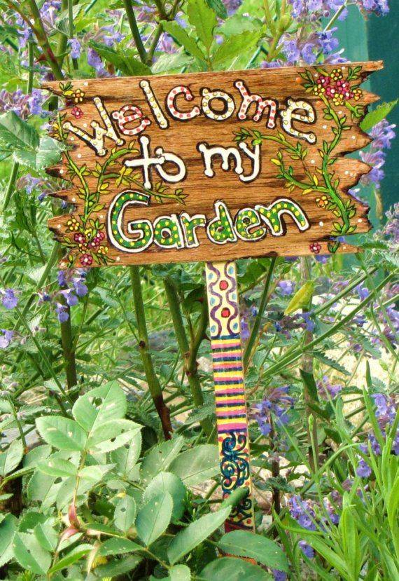 Cute Garden Sign Ideas