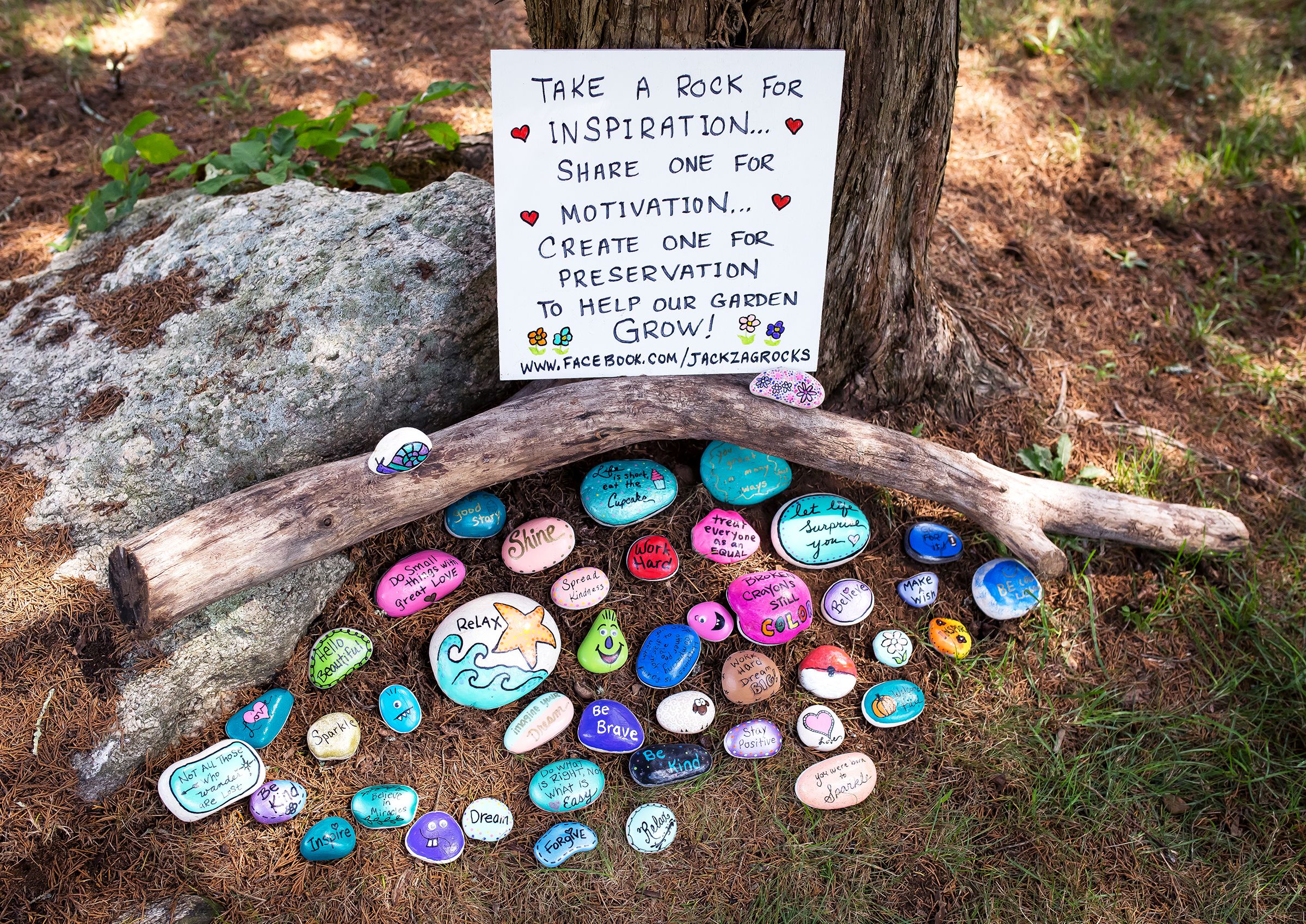 Kindness Rock Garden